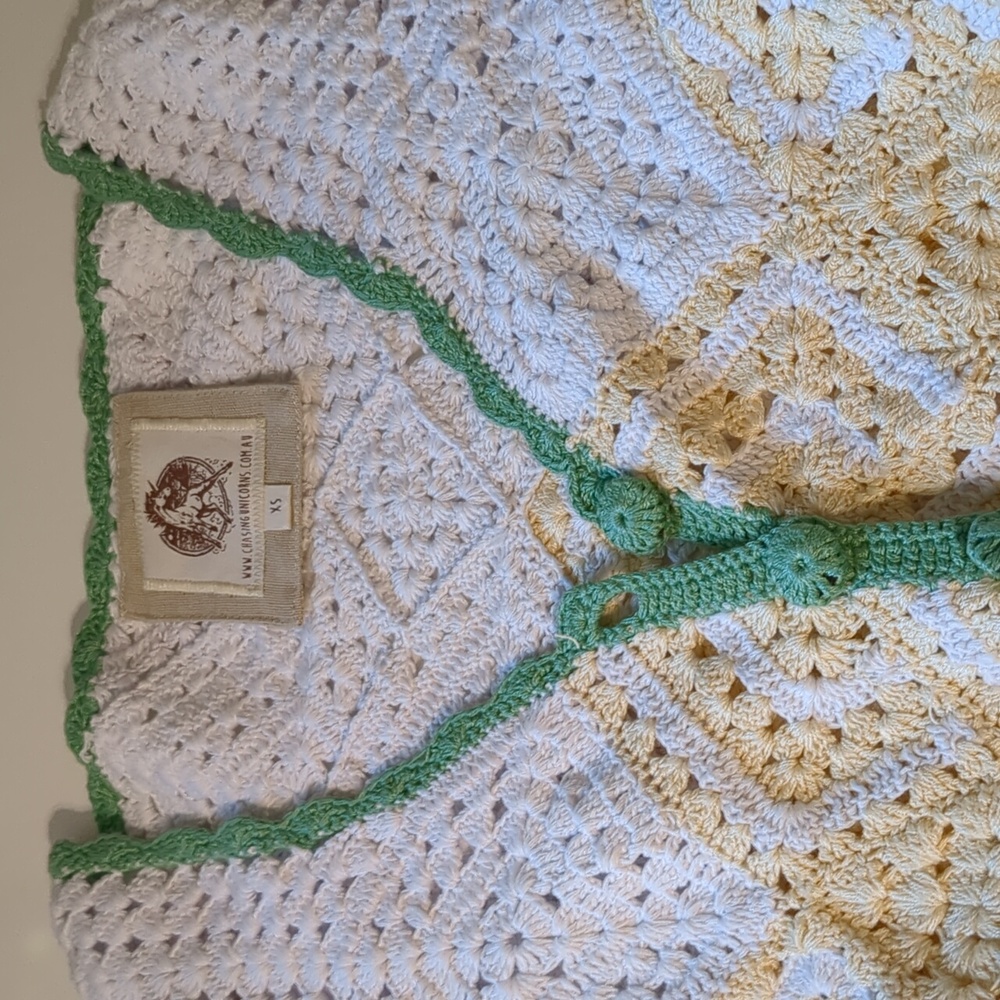 Chasing Unicorns California Crochet Ombre Dress XS - Picture 16 of 16